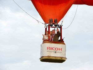 Supporting image for story: Up, up and away for Shropshire Balloon Festival - with video