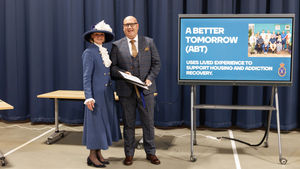 A Better Tomorrow was recognised for its efforts to support people in addiction recovery. Picture: Katherine Anastasia