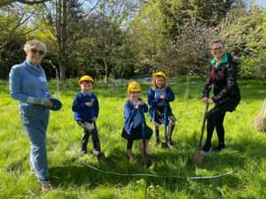Supporting image for story: New wellbeing garden unveiled for Wyre Forest schoolchildren