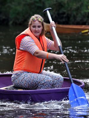 The Ironbridge Coracle Regatta