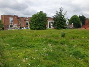 Supporting image for story: Green outside Brierley Hill Civic Hall and police station looking 'sad and neglected' – councillor