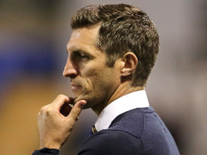 Supporting image for story: Shrewsbury boss Sam Ricketts not concerned by striker search