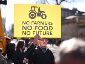 Farmers protest in Whitehall, London, over the changes to inheritance tax (IHT) rules in the budget which introduced new taxes on farms worth more than £1 million