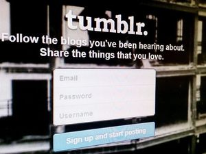 Supporting image for story: Yahoo owner sells Tumblr microblogging site