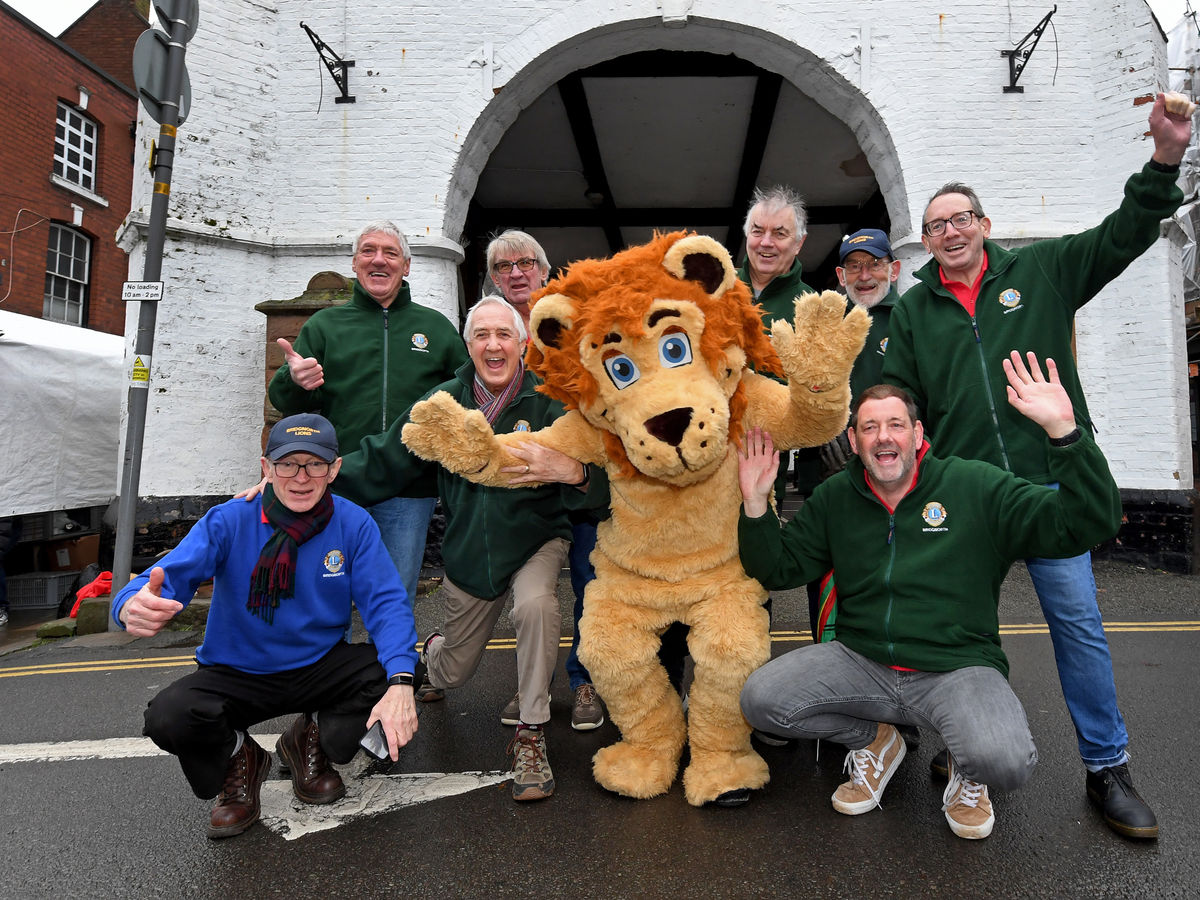 Bridgnorth Lions to give away £50 to 50 people to celebrate roaring half-century of success - but theres a catch