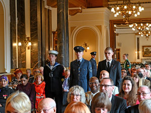 Supporting image for story: Black Country heroes awarded British Empire Medal by Lord-Lieutenant on behalf of King Charles III