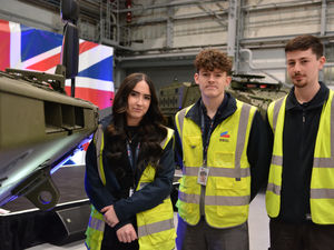 Supporting image for story: 'I'm proud to say I do what I do' - Apprentices take centre stage as Government minister drops in on Telford defence manufacturer