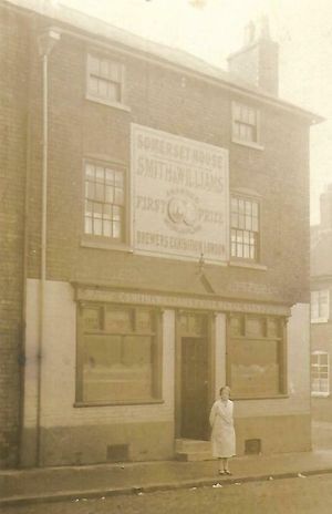 The former Somerset House pub's front door is back open