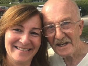 Tina Ward and her father Terry, who tragically lost his life in a crash in Egghill Lane, Rubery in Birmingham in March 2024. Permission for use for all LDRS partners.