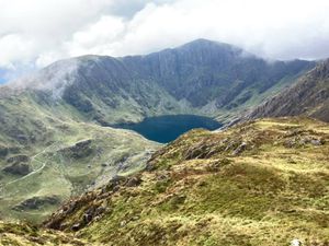 Supporting image for story: Walkers helped from mountain in overnight rescue after they pick dangerous route down