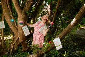 Fiona Rolfe in the Fairy Forest