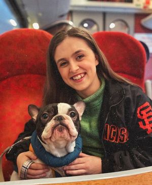 TV star Kia Pegg and her pet pooch Kermit will be joining in the fun at the event