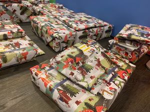 Wrapped gifts