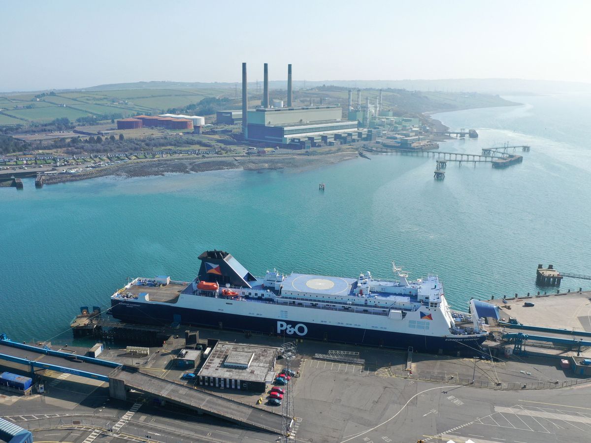 Search operation under way after reports of man going overboard from ferry Search operation under way after reports of man going overboard from ferry