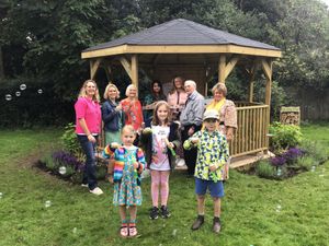 Supporting image for story: Bittersweet moment as peace garden opens in memory of teacher who died of cancer