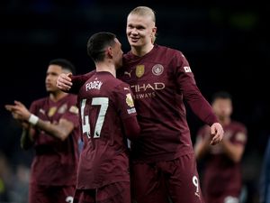 Supporting image for story: Erling Haaland’s goal enough for Manchester City to see off Tottenham