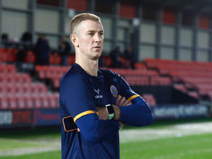 Supporting image for story: Former England goalkeeper Joe Hart steps in as Shrewsbury Town goalkeeper coach in surprise Salford City appearance