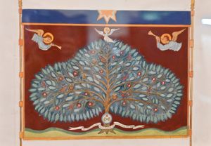 An exhibition of Icob art curated by Shropshire artist Aiden Hart is on display in Shrewsbury