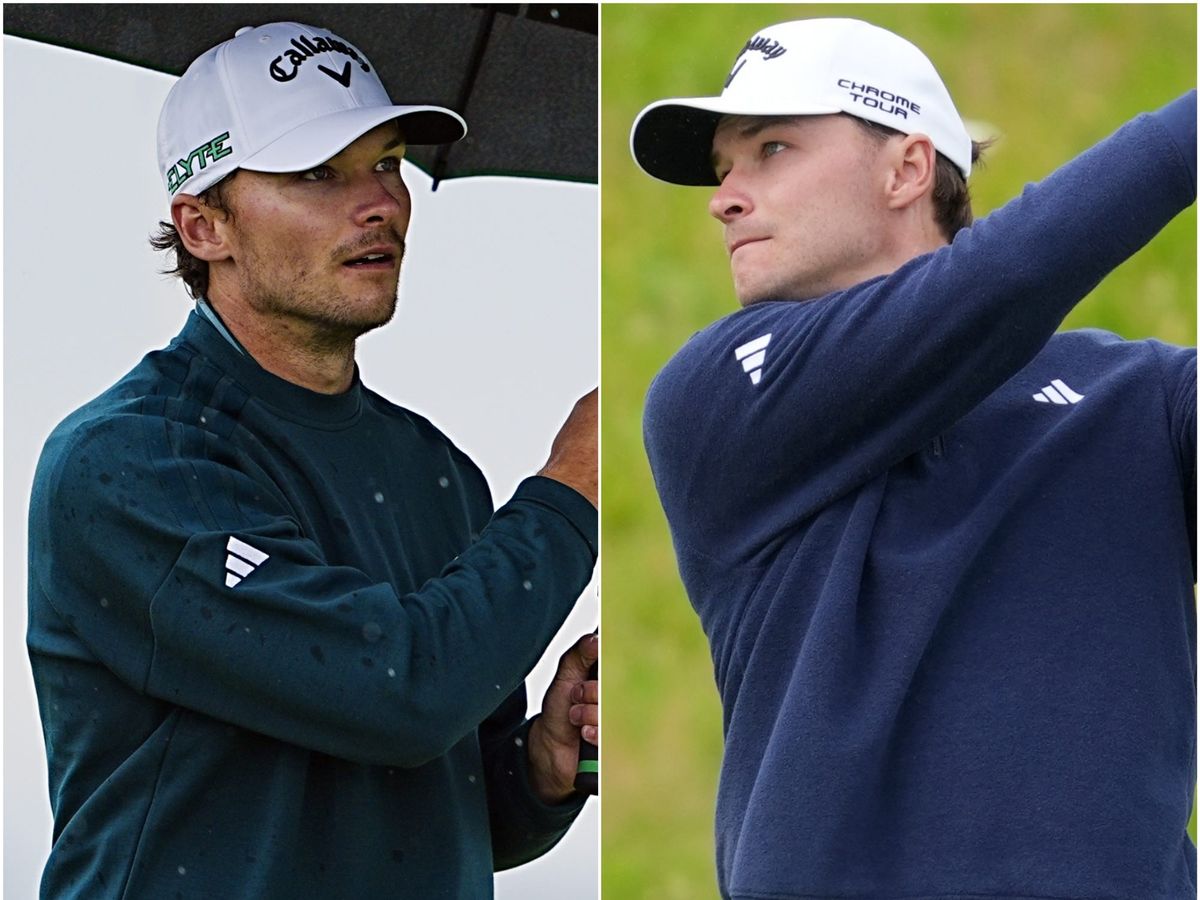 Identical twins Rasmus and Nicolai Hojgaard shine on day two at Royal Portrush