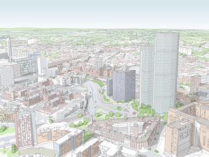 Supporting image for story: Two towers of mainly student accommodation planned for city brownfield project