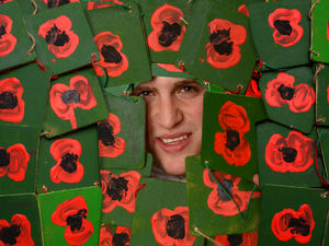 Supporting image for story: Charlie's fabulous poppy work is fit for heroes