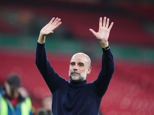 Supporting image for story: I am human – Pep Guardiola defends his celebrations as Man City win Carabao Cup