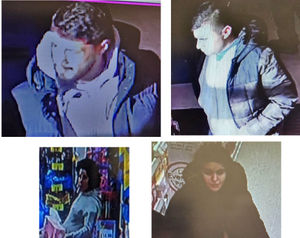 Do you recognise any of these people who may be able to help Oswestry SNT in relation to suspected shoplifting offences