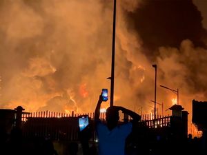 Supporting image for story: At least 13 dead and 178 injured after fuel depot blast rocks Guinea’s capital