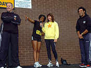 Supporting image for story: Famous faces join fun run for charity