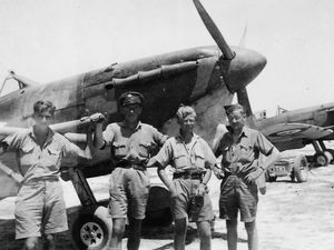 Supporting image for story: Brave Bill blown up in the most bombed place on earth