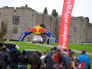 Supporting image for story: Watch: Rain fails to dampen spirits at Shropshire's Wales Rally GB