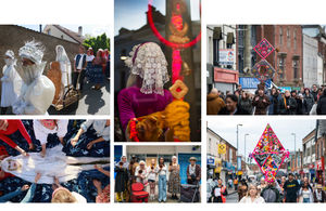 The procession will feature striking costumes and performances