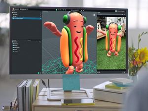 Supporting image for story: Snapchat launches Lens Studio to let users create their own in-app filters