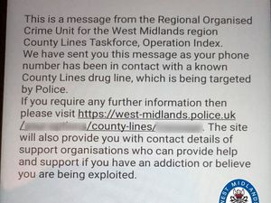 Supporting image for story: Police send texts to 2,000 customers found on drug dealer's phone