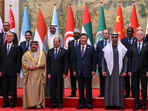 Supporting image for story: China’s Xi pledges more Gaza aid and talks trade at summit with Arab leaders
