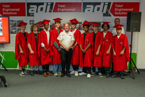 Founder Alan Lusty and pre-apprentices