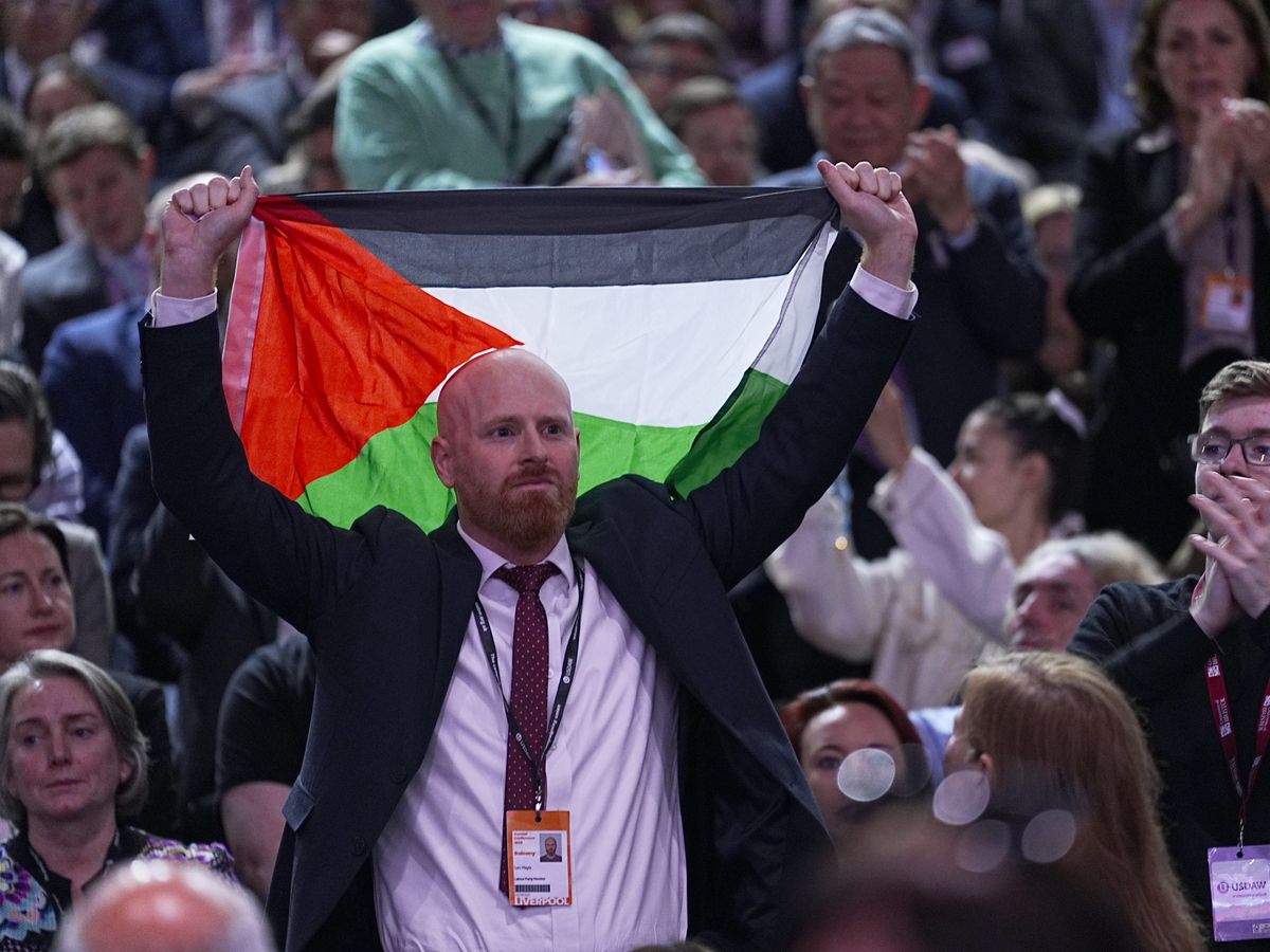 Reeves interrupted by pro-Gaza heckler during Labour conference speech