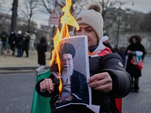 Supporting image for story: Iran says protests turned violent to give Trump ‘excuse to intervene’