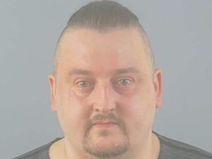 Supporting image for story: Man wearing England flag who ran into police officer ‘like a rhino’ jailed