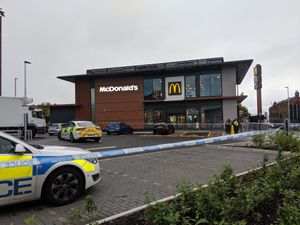 Supporting image for story: Man stabbed in face and hands at Walsall McDonald's