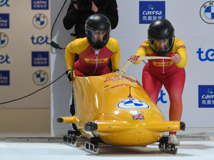 Supporting image for story: 'Only the beginning' for Welshpool Olympic bobsleigh brakewoman Adele Nicoll