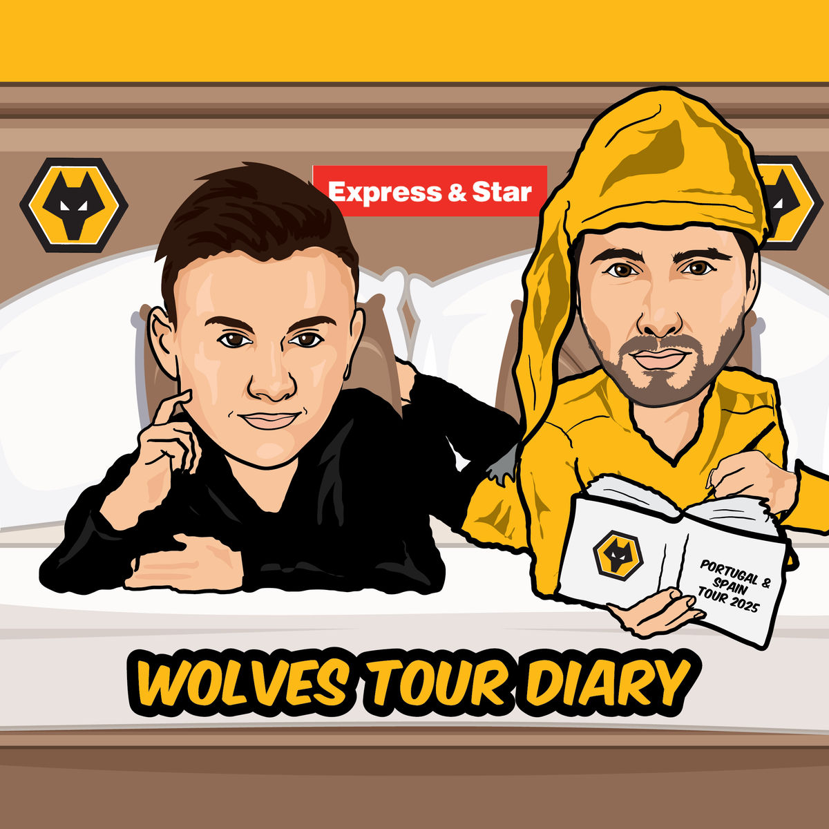 Nathan Judahs Wolves tour diary: Day 1 - Ola Portugal!