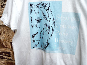 Supporting image for story: Shropshire schoolgirl creates T-shirt for NHS