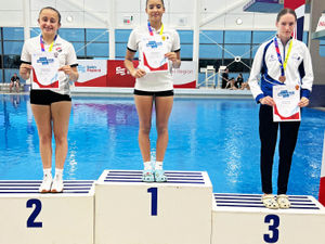 Supporting image for story: Sandwell stars shine at national diving finals