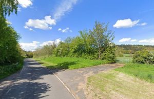 Most of the objectors raised concerns that the "overused narrow lane" the development would be built on was already "very dangerous" for pedestrians. Photo: Google