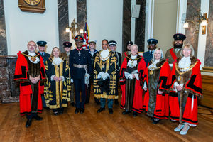 The Lord Lieutenant meets the Mayors from the West Midlands and local cadets