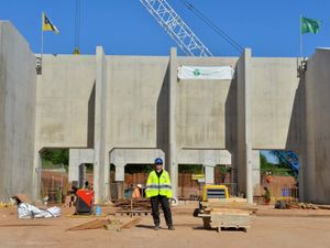Supporting image for story: PICTURED: Huge new flood defences going up at Sandwell Valley