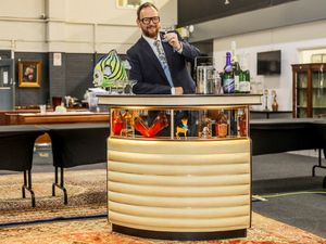 Supporting image for story: Own a 'slice of TV history': Del Boy's bar from Only Fools and Horses up for auction
