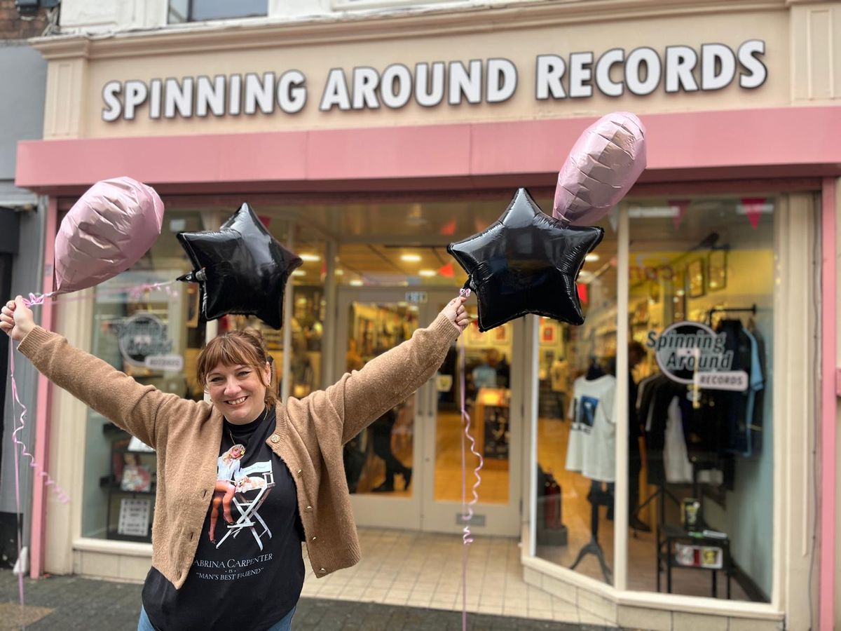 Wellington record retailer dancing for joy