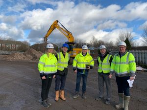 Supporting image for story: Derelict Willenhall garage bulldozed to build new houses